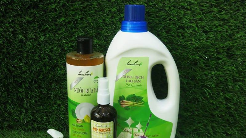 Nước lau sàn đuổi muỗi Lam Hà