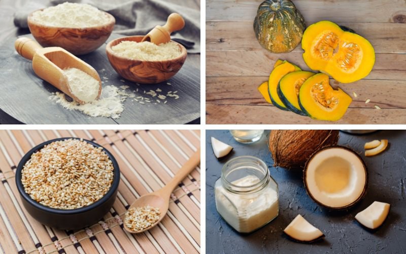 Nguyên liệu làm chè trôi nước kiểu Thái